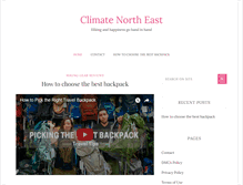 Tablet Screenshot of climatenortheast.com